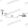 глушитель на CITROEN C4 PICASSO (I), 06 - 13, фото