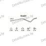 глушитель на Citroen C4 2.0 D-2.0 HDi Turbo Diesel, 07-08, фото