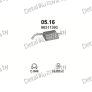глушитель на Daewoo Nubira 1.6-1.6i 16V Dohc Man 97-99, фото