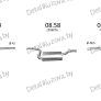 глушитель на FORD C-MAX (I), 03 - 10, фото