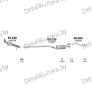 глушитель на FORD C-MAX (I), 03 - 10, фото
