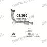 глушитель на Ford Fiesta 1.0, 1.1-83-89, фото