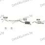 глушитель на FORD TOURNEO CONNECT (I), 02-09, фото