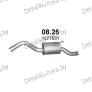глушитель на Ford Transit Connect 1.8-1.8i 16V 04-09, фото