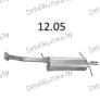 глушитель на MAZDA 626 (GE), 92 - 97, фото