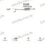глушитель на Mazda 626 2.0-2.0i 8V 90-91, фото