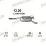 глушитель на Mercedes Benz W124 2.0, 2.2-W124 E200, W124 E220, 92-95, фото