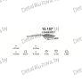 глушитель на Mercedes Benz 2.5 TD, 3.0 TD-W124 250, W124 300, W124 E250, W124 E300, 85-95, фото