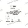 глушитель на Opel Astra G 1.7 D, 2.0 D-1.7 DTL Turbo Diesel, 2.0 Di, 98-04, фото