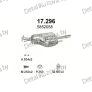 глушитель на Opel Astra G 1.4, 1.6-1.4i 16V, 1.6i 8V, 1.6i 16V, 98-04, фото