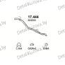 глушитель на Opel Frontera А 2.0-2.0i 4x4 SWB 2330mm 2D, 92-95, фото