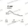 глушитель на Opel Frontera A 2.4-2.4i 4x4 LWB 2760mm 4D, 92-95, фото
