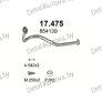 глушитель на Opel Kadett Е 1.3, 1.4, 1.6-1.3i Man, 1.4i Man, 1.6i Man, 84-91, фото