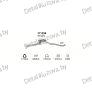 глушитель на Opel Omega A 2.6, 3.0-2.6i C26NE, 3.0i 12V C30NE, 3.0i 24V, 88-94 , фото