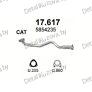 глушитель на Opel Signum 1.9 D-1.9 CDTi Turbo Diesel, 03-08, фото