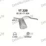 глушитель на Opel Vivaro 1.9 D, 2.0 D-1.9 Di Turbo Diesel, 1.9 DTi Turbo Diesel, 2.0 CDTi Turbo Diesel, 01-06, фото
