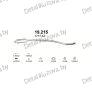 глушитель на Peugeot 206 CC 1.6-1.6i 16V, 00-05, фото