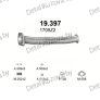 глушитель на Peugeot 206 1.1, 1.4, 1.6-1.1i, 1.4i, 1.6i, 98-01, фото