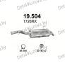 глушитель на Peugeot 607 2.0 D, 2.2 D-2.0 HDi Turbo Diesel, 2.2 HDi Turbo Diesel, 99-06, фото