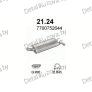 глушитель на Renault R5 1.0, 1.1, 1.3, 1.4, 1.6 D-C, L, TC, TL, GTL, TSE, GTS, D, TD, GTD, 84-86, фото