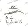 глушитель на Seat Ibiza 1.2 12V 02-05, фото