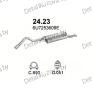 глушитель на Skoda Felici M. AEF, 1.9 Diesel 94-01, фото