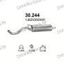 глушитель на VW Golf IV 1.4i 16V97-04, фото