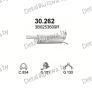 глушитель на VW Passat 1.8i 20V ARG APT ADR 96-00, фото