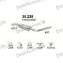 глушитель на VW Transporter  IV 2.5 TDi (7DW) LWB 3320mm, 2.5 TD LWB 3320mm 96-03, фото