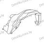 подкрылок на JEEP GRAND CHEROKEE (WJ), 99-04, фото