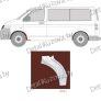 задняя арка на VW TRANSPORTER (T5), 09 - 15, фото