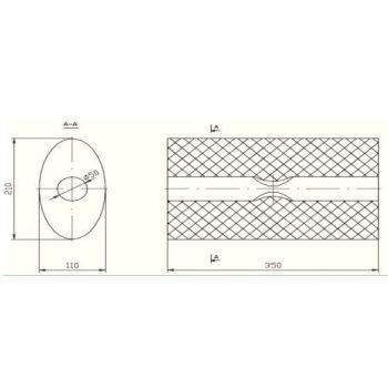 пламегаситель универсальный на стронгер 210x110x350 