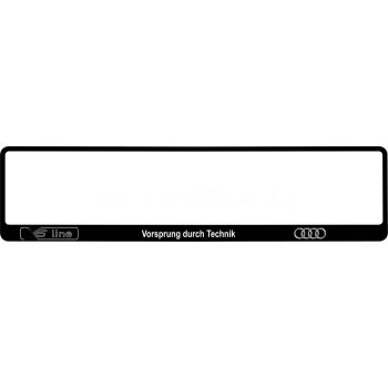 рамка номера на 