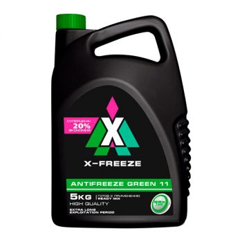 АНТИФРИЗ X-FREEZE Green 11 (зеленый)