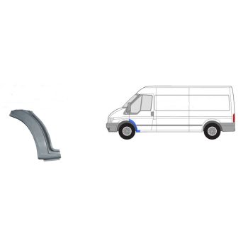 арка переднего крыла на FORD TRANSIT (VI), 00 - 06