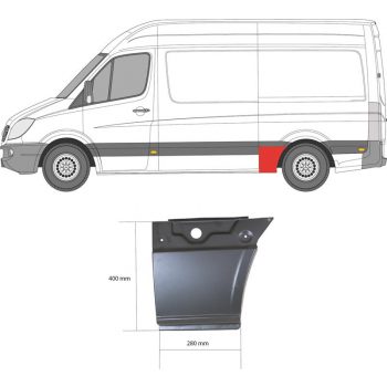 арка задняя на MERCEDES BENZ SPRINTER