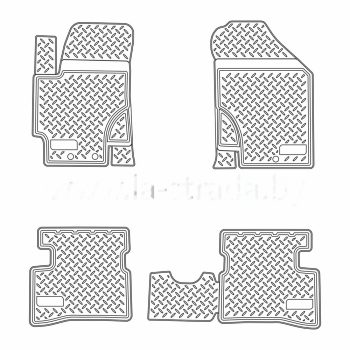 автомобильные коврики на KIA RIO