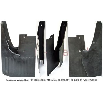 брызговик на MERCEDES BENZ SPRINTER