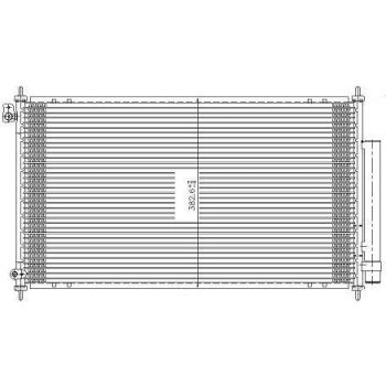 радиатор кондиционера на HONDA ACURA TSX, 04 - 08