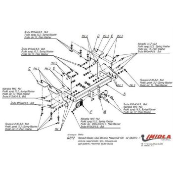 фаркоп на NISSAN NV 400