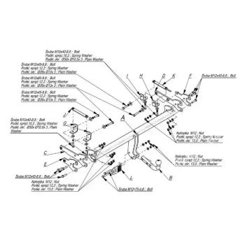 ФАРКОП NISSAN QASHQAI (II), 17-22