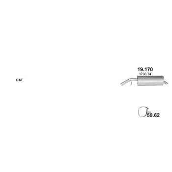 глушитель на CITROEN C3 PICASSO
