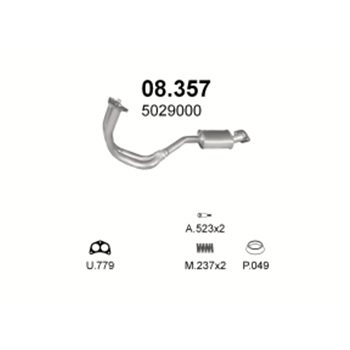 глушитель на Ford Escort 1.6-90-92