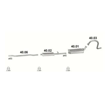 ГЛУШИТЕЛЬ ГАЗ 2401, 67-77