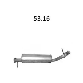 глушитель на LAND ROVER RANGE ROVER (II), 94 - 02