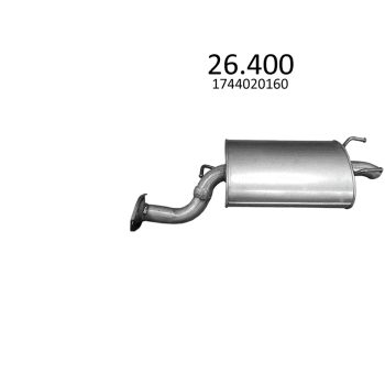 глушитель на LEXUS RX300 (I), 99 - 03