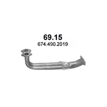 глушитель на Mercedes Benz 10-16 T, 1114 6.0-4X2 OM 366 WB 4250/4900, WB 4190, 1514-WB 3640/4190/4840/5490; 1514 K-WB 3300, 83-98