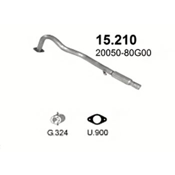 глушитель на Nissan Terrano I 2.7 D-2.7 TD LWB 4x4, 88-93