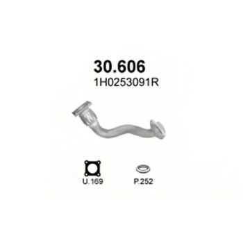 ГЛУШИТЕЛЬ Seat Inca 1Y, 1.9 SDi Diesel 95-97