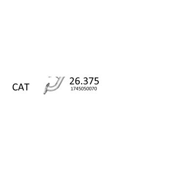глушитель на TOYOTA LAND CRUISER (J100), 98 - 07